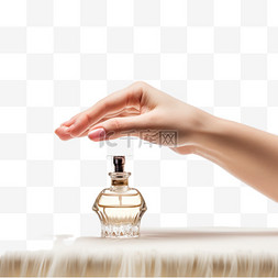高级香水图片_纹理高级香水元素立体免抠图案