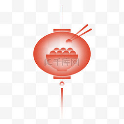 筷子红色图片_新年新春元宵节腊八节元宵汤圆灯