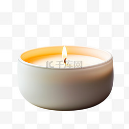蜡烛免抠素材图片_创意香薰蜡烛元素立体免抠图案