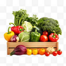 蔬菜合成图片_合成健康蔬菜元素立体免扣图案