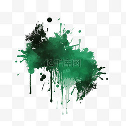 彩绘喷绘图片_白色和绿色垃圾纹理背景