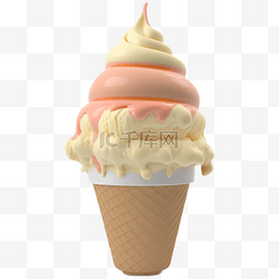 夏天缤纷冰淇淋