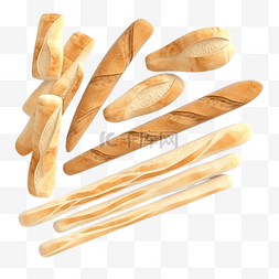 长方形烤面包图片_面包长形素食