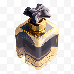 黑色香水瓶香水