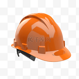 安全帽帽子图片_安全帽头盔橙色