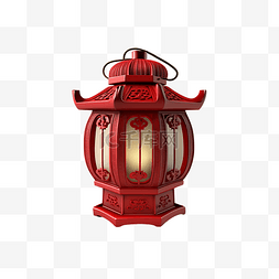 中国春节红灯笼