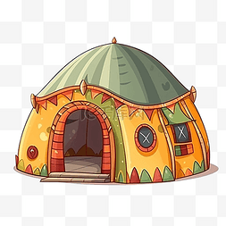帐篷野营黄色