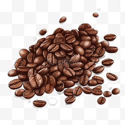香浓的咖啡图片_意式醇香特浓咖啡豆