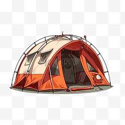 帐篷野营杆子装饰