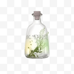 玻璃透明瓶子图片_香薰瓶子玻璃