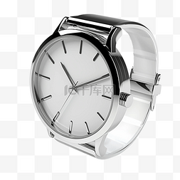 时间立体表盘图片_手表指针银色