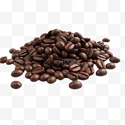 一袋咖啡豆图片_咖啡豆食物材料