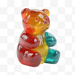 小熊玩具儿童透明
