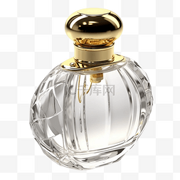 香水瓶香水液体3d