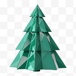 圣诞节树木绿色