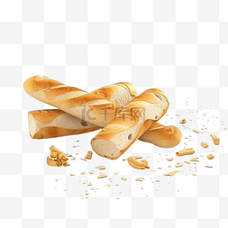 面包碎片黄色