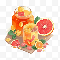 果汁新鲜水果饮料