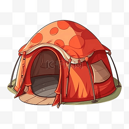 帐篷野营可爱风