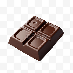 巧克力可可热量透明