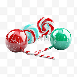 棒棒糖零食图片_圣诞节甜品糖果