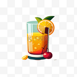 饮品橙汁美味