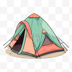 粉色的帐篷图片_帐篷蓝粉色图案