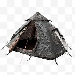 帐篷野营复古的