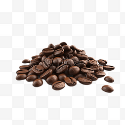 材料堆放图片_咖啡豆材料棕色