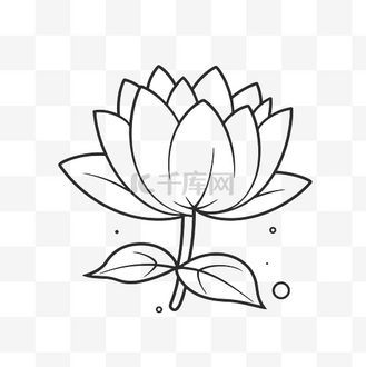 莲花插画个人vip和企业vip免费下载摄影图白色背景上的莲花瓣个人vip