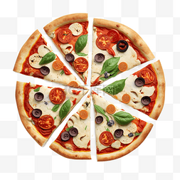 快餐美味小吃图片_营养快餐美味披萨3d图