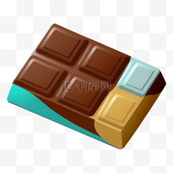 正方形蛋糕图片_巧克力方块图案