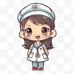 护士图像图片_护士节护士卡哇伊图案