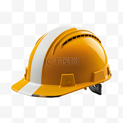 黄色的头盔图片_安全帽施工作业