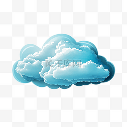 白云云朵边框图片_云朵蓬松棉花