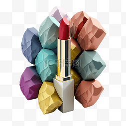 化妆品单品图片_化妆品口红质感