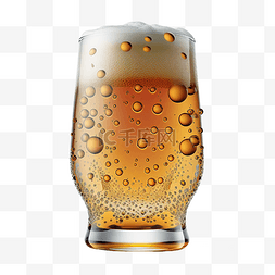 啤酒高清图片_夏季黄色啤酒