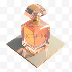 水晶玻璃瓶装香水