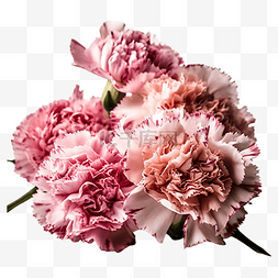 粉色母亲节花卉图片_康乃馨花瓣粉色
