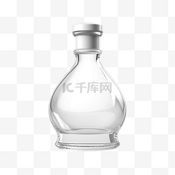 透明小瓶子图片_香水玻璃瓶芬芳透明