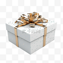 礼盒盲盒图片_圣诞节礼物白色