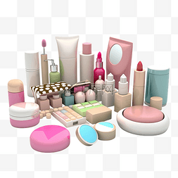 化妆品粉色水图片_化妆品护肤化妆