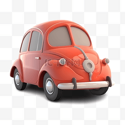 车模型儿童玩具车图片_汽车玩具红色立体
