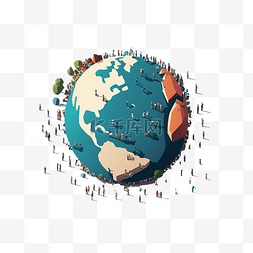人口日地球可持续发展