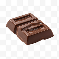 巧克力糖块食物