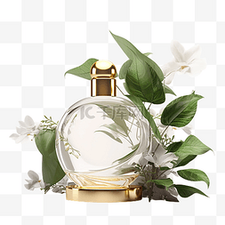 香水玻璃植物