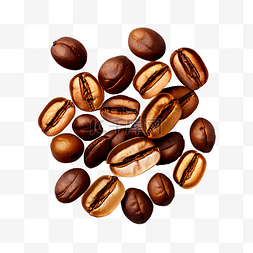 咖啡豆咖色特写