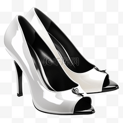 女高跟鞋鞋图片_高跟鞋女鞋白色透明