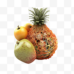 创意水果菠萝图片_水果新鲜创意水果