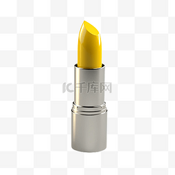 美妆节化妆品图片_口红黄色工具