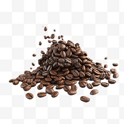 咖啡豆材料光泽
